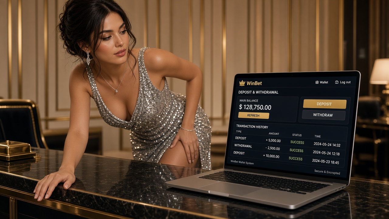 بررسی کیف پول واریز و برداشت وین بت